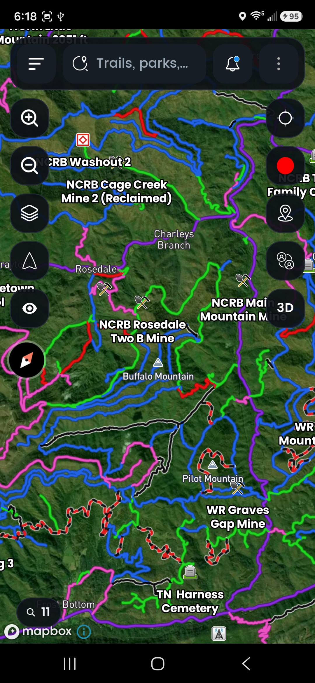Lifetime Trailmaps Detailed Maps